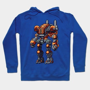 Pixel Mech Warrior Hoodie